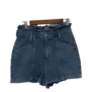 Universal Thread‎ Women's 6 Blue Paperbag Shorts Summer Travel Beach Vacation